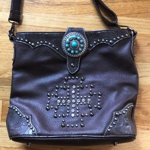 MONTANA WEST 😍 Purse, dark brown beautiful💯